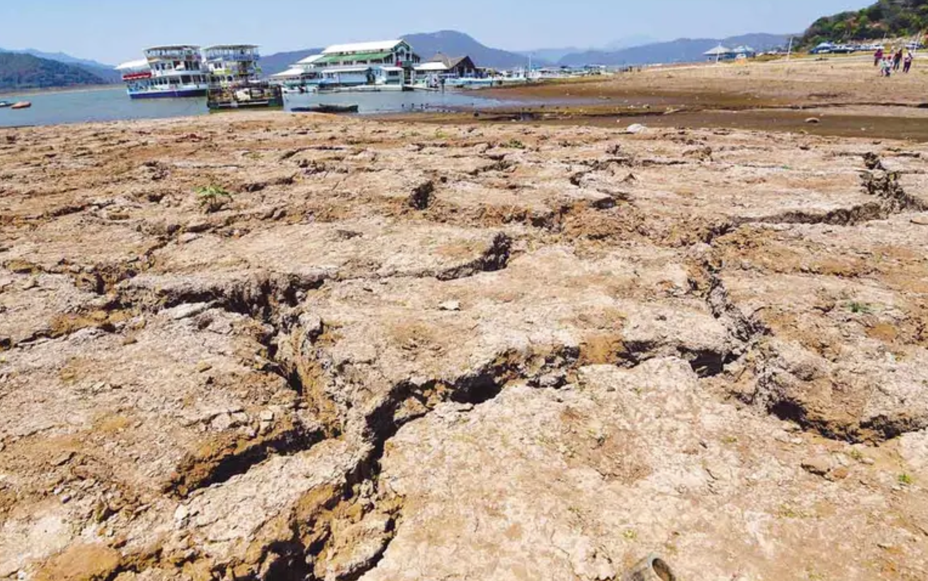 La sequía afecta a el turismo en el país